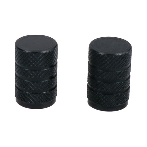 Tappi valvola metallo nero - tappi,