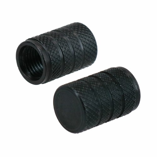Tappi valvola metallo nero - tappi,